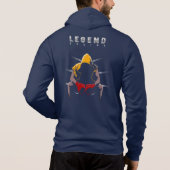 Boklegenden | Mannen Hoodie (Achterkant)