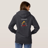 Boklegenden | Vrouwen Hoodie (Achterkant volledig)