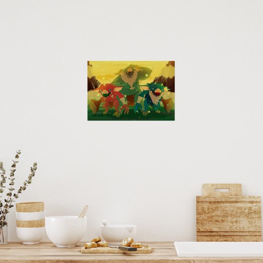 Bokoblin Trio Poster (Keuken)