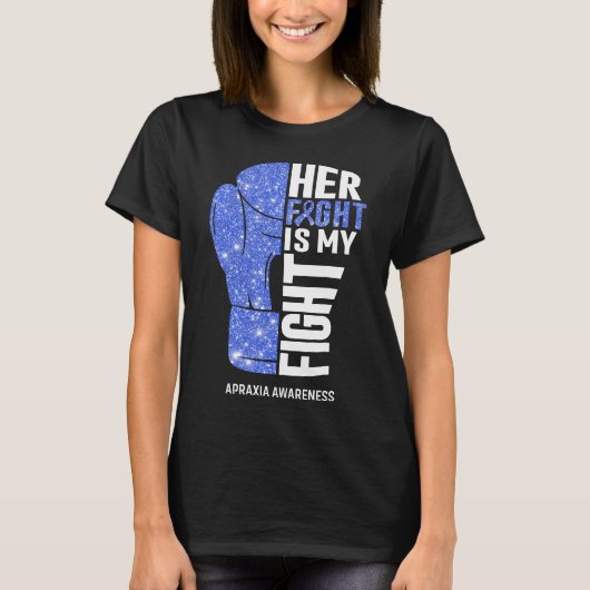 Boks Handschoenen Apraxia Krijger T-shirt (Voorkant)