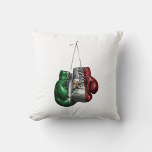 Boks Handschoenen T-shirt - Mexico Vintage vlag Kussen