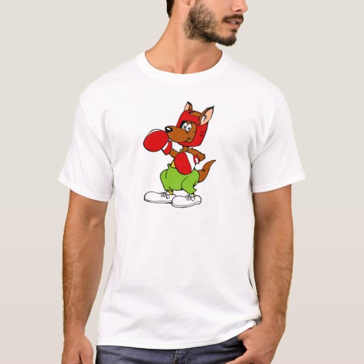 boksangaroo t-shirt (Voorkant)
