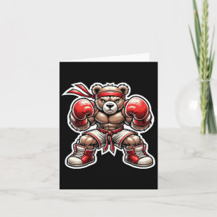 Boksbeer Vechtkunst Street Grizzly Muay Thai Kaart