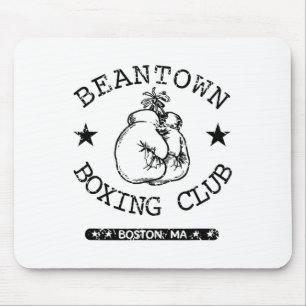 Boksclub Beantown Boston MA Vintage Muismat