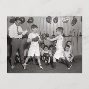 Boksclub voor Jongens, 1925 Briefkaart