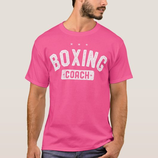 Bokscoach Boksen T-shirt (Voorkant)