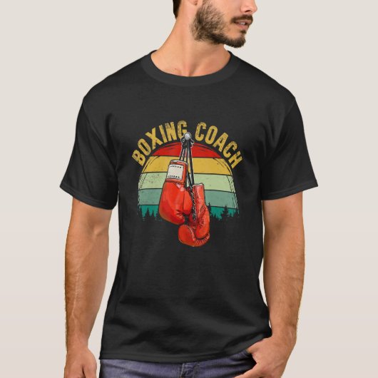  boksemhandschoenen Boxer Fighter Kickboxe T-shirt (Voorkant)