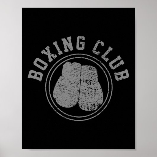 Boksen Bokser Vechters Poster (Voorkant)