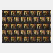 Boksen Boxer Graphic Word Art Inpakpapier Vel (Voorkant)