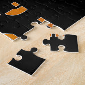 Boksen Boxer Graphic Word Art Legpuzzel (Zijkant)