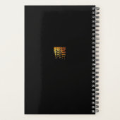 Boksen Boxer Graphic Word Art Planner (Achterkant)
