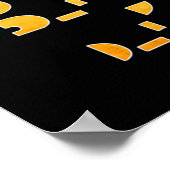 Boksen Boxer Graphic Word Art Poster (Hoek)