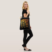 Boksen Boxer Graphic Word Art Tote Bag (Op model)