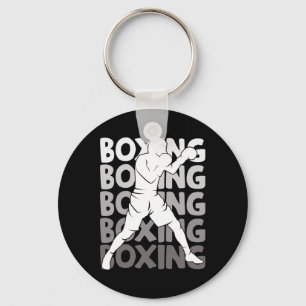 Boksen Boxer Jongens Mannen Kinderen 2  Sleutelhanger