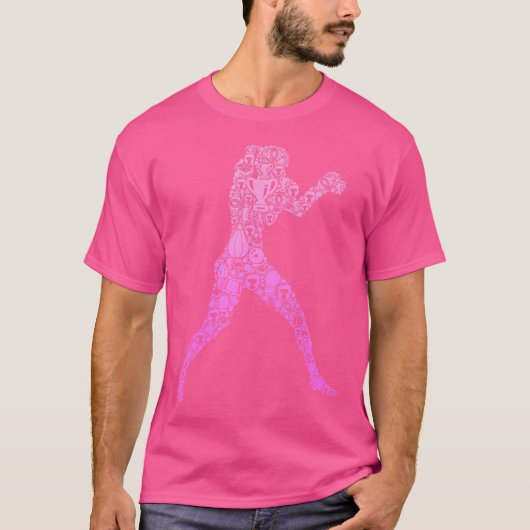 Boksen Boxer T-shirt (Voorkant)