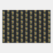 Boksen Boxer Training Quote Wrap Trein Herhalen Inpakpapier Vel (Voorkant 2)