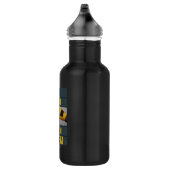 Boksen Boxer Training Quote Wrap Trein Herhalen Waterfles (Rechts)