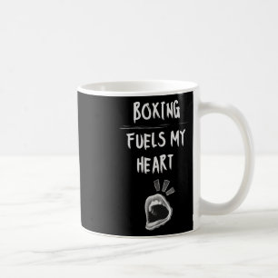 Boksen brandstoffen mijn hart bokszak handschoenen koffiemok