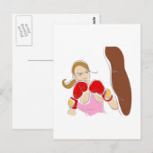 boksen briefkaart (Voorkant / Achterkant)