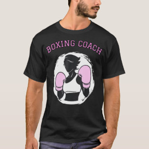Boksen Coach Vrouw Bokser Vrouwen Meisjes Nieuwigh T-shirt