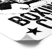 Boksen Detroit Michigan Martial Arts Boxer 1 Poster (Hoek)