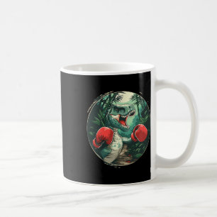 Boksen Dinosaur Boxer Dino Kickboksen T-rex Boksen Koffiemok