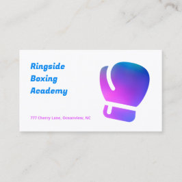 Boksen Gym QR Visitekaartje