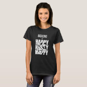Boksen Happy T-shirt (Voorkant volledig)