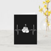 Boksen Heartbeat Line Punch Design 1 Kaart (Gele Bloem)