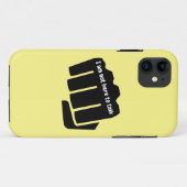 Boksen, ik ben hier niet om te praten Case-Mate iPhone case (Achterkant (horizontaal))