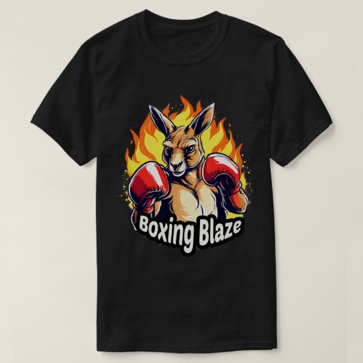Boksen Kangoeroe Boksen Blaze T-shirt (Design voorkant)