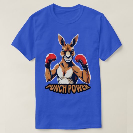 Boksen Kangoeroe Punch Power T-shirt (Design voorkant)