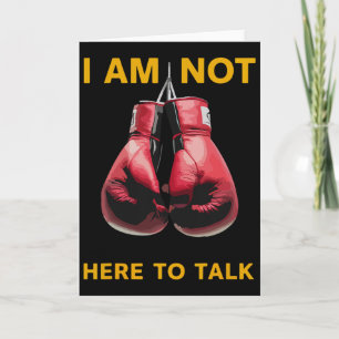 Boksen Kickboksen Boksen Liefhebber Boxer Grappige Kaart