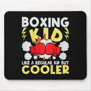 Boksen Kind als een gewoon Kind maar koeler - Boxe Muismat
