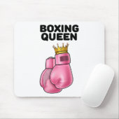 Boksen Koningin Vrouwen Boksen Meisjes Boksen 1 Muismat (Met muis)