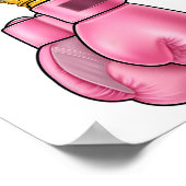 Boksen Koningin Vrouwen Boksen Meisjes Boksen 1 Poster (Hoek)