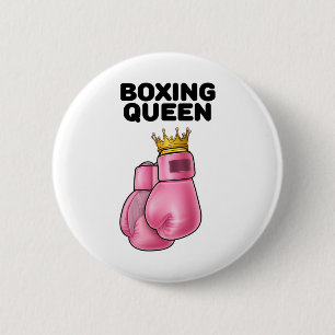Boksen Koningin Vrouwen Boksen Meisjes Boksen 1 Ronde Button 5,7 Cm