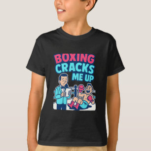Boksen kraakt me op Martial Arts Humor Graphic T-shirt