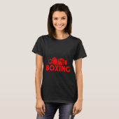 Boksen liefde Titel Boksen T-shirt (Voorkant volledig)
