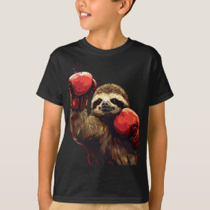 Boksen Luiaard Lover Bokshandschoenen Kickboksen G T-shirt
