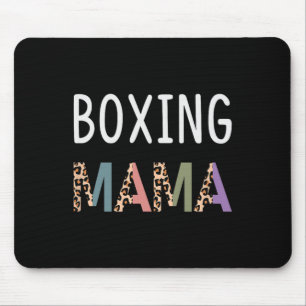 Boksen Mama Boxer Vrouwen Gift - Grappig Boksen Ma Muismat