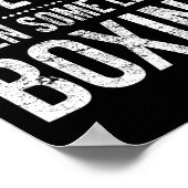 Boksen Mannen Funny Boxer Statement voor Coach Gym Poster (Hoek)