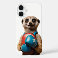 Boksen Meerkat Sports iPhone 16 Hoesje