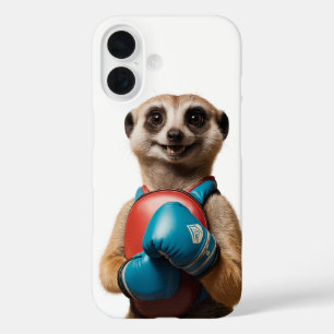 Boksen Meerkat Sports iPhone 16 Hoesje