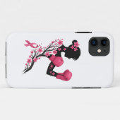 Boksen Meisje Borstkanker Bewustzijn Telefoon Case (Achterkant (horizontaal))