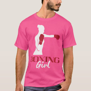 Boksen Meisje Kickboxer Bokshandschoenen Kickboxi T-shirt