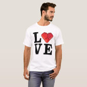 Boksen met Liefde T-shirt (Voorkant volledig)