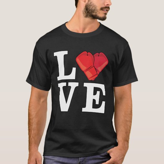 Boksen met Liefde T-shirt (Voorkant)