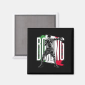 Boksen, Mexicaanse vlag Magneet (Voorkant / Achterkant)
