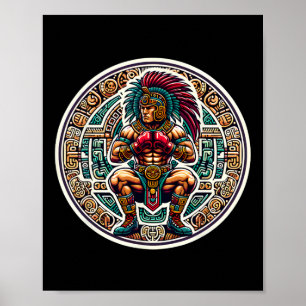 Boksen Mexico Grappig Mexicaanse stijl Boksen F Poster